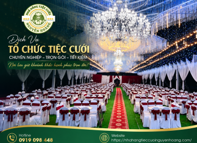 Dịch vụ tổ chức tiệc cưới Bình Dương